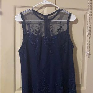 Navy formal dress